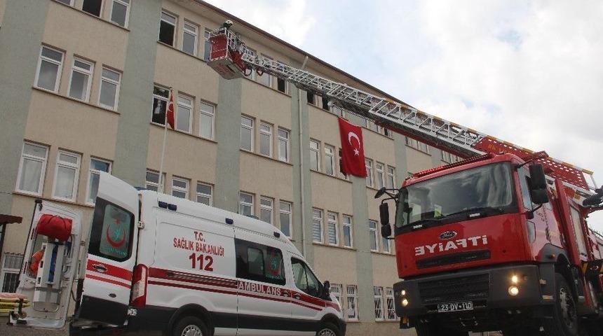 Elazığ&rsquo;da Deprem Tatbikatı