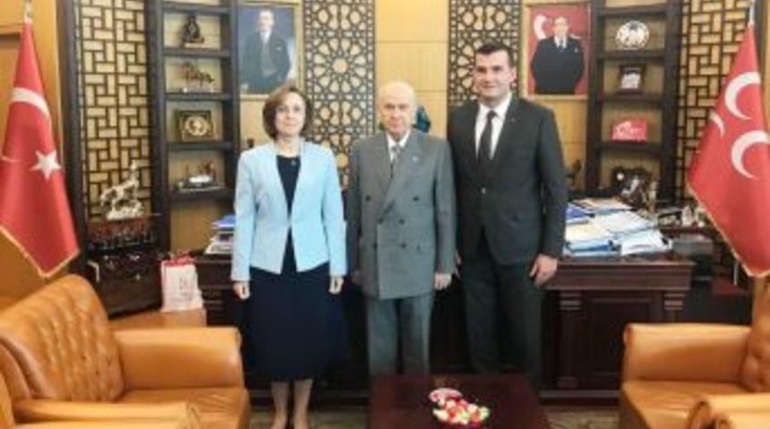 Mhp&rsquo;li Pehlivan, Yerel Se&ccedil;im &Ccedil;alışmalarını Devlet Bah&ccedil;eli&rsquo;ye Anlattı