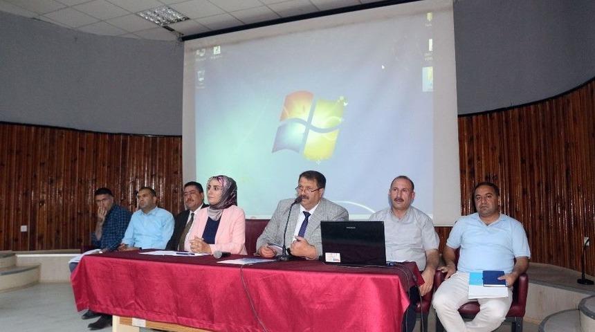 Ağrı&rsquo;da Yeni Eğitim &Ouml;ğretim Yılı Hazırlık Toplantısı