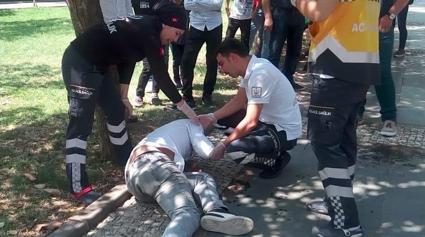 Bayram G&uuml;n&uuml; Uyuşturucudan Bayıldı