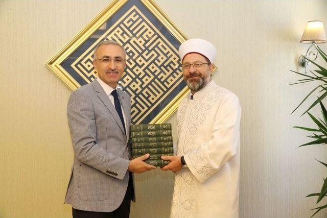 Diyanet İşleri Başkanı Erbaş Rize’de