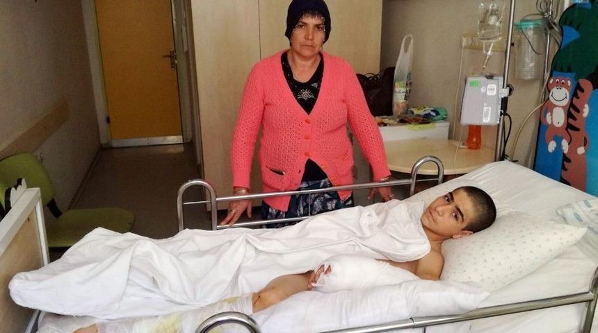 Pitbull&rsquo;un Par&ccedil;aladığı &Ccedil;ocuğa Kimse Yardım Etmedi