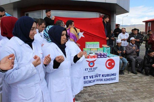 Erzincan Et Ve S&uuml;t Kurumu &Ccedil;alışanları İstihkaklarını Mehmet&ccedil;iğe Uğurladı 2