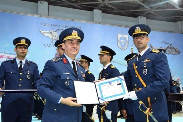 F-16 Pilotları Eğitimlerini Tamamlayıp Brövelerini Taktı