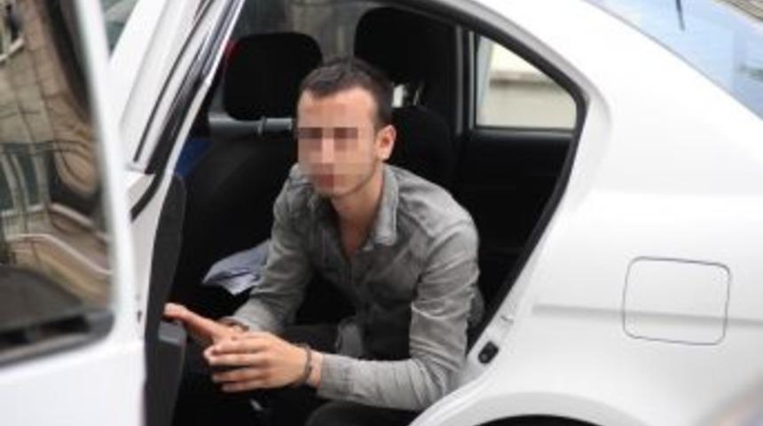 &Ccedil;alıntı Otomobille Yakalanan Gen&ccedil; Tutuklandı