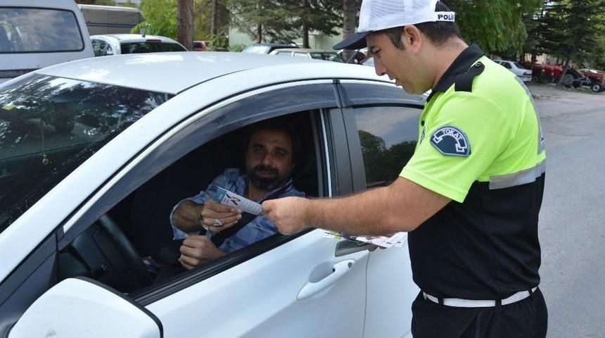 Niksar&rsquo;da Emniyet Kemeri Uygulaması