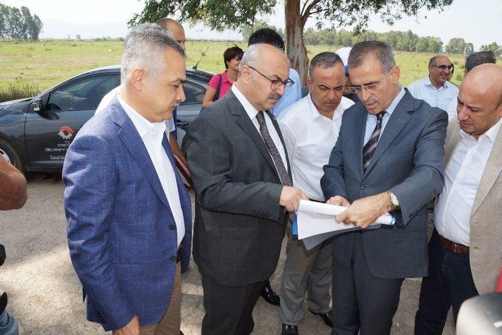 Vali Köşger ‘serbest Bölge” İçin Yer İncelemesinde Bulundu G1