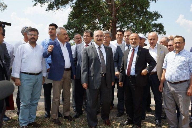 Vali Köşger ‘serbest Bölge” İçin Yer İncelemesinde Bulundu G2