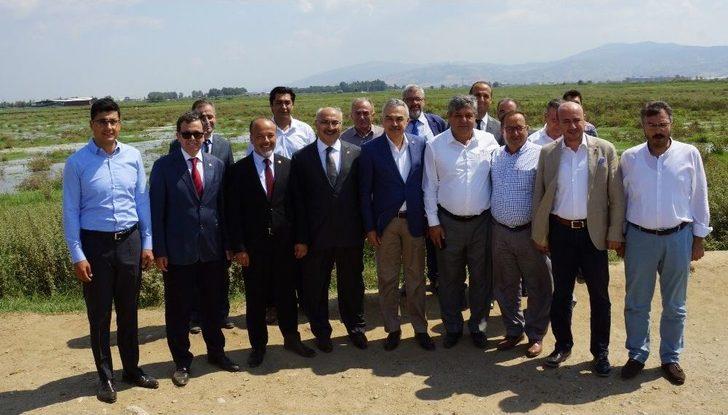 Vali Köşger ‘serbest Bölge” İçin Yer İncelemesinde Bulundu G5