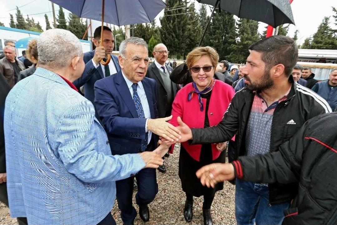 G&uuml;ltepe&rsquo;yi Canlandıracak Spor Tesisinin Temeli Atıldı