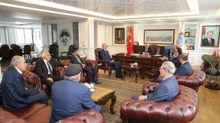 Talas Muhtarları Melikgazi İletişim Merkezini Gezdiler