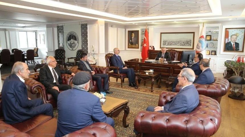 Talas Muhtarları Melikgazi İletişim Merkezini Gezdiler