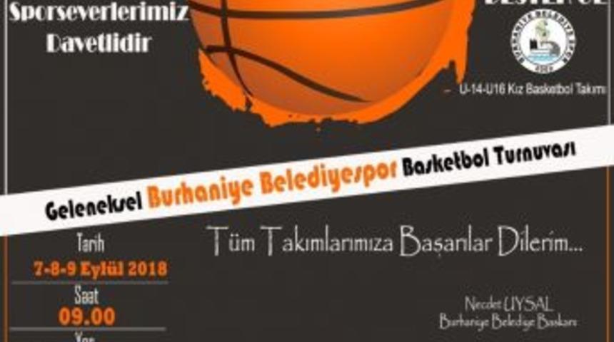Burhaniye&rsquo;de Basketbol Turnuvası