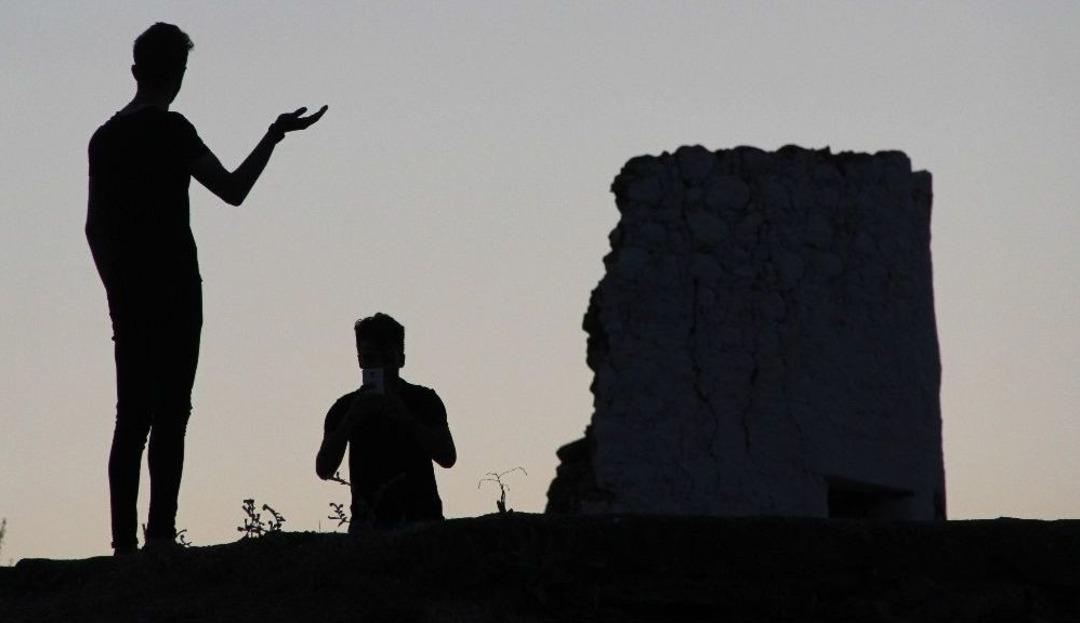 Kanlı Ay İle Aynı Karede Fotoğraf &Ccedil;ekinmek İ&ccedil;in Yarıştılar