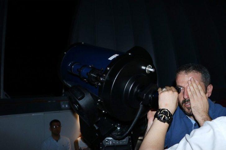 Hataylılar Kanlı Ay Tutulmasını Teleskopla İzledi G3