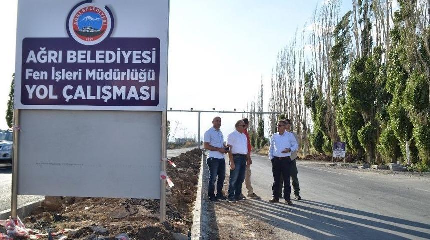 Ağrı’da Yeni Bulvar Trafiğe Açıldı