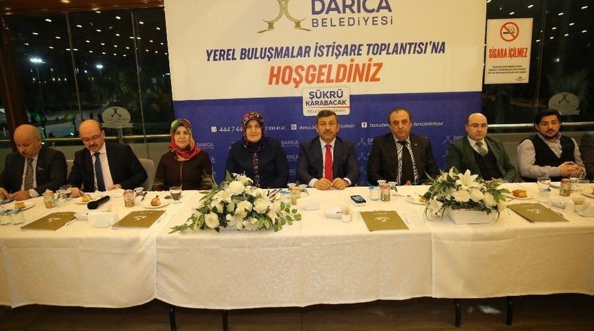 Başkan Karabacak, Sağlık &Ccedil;alışanları İle Bir Araya Geldi