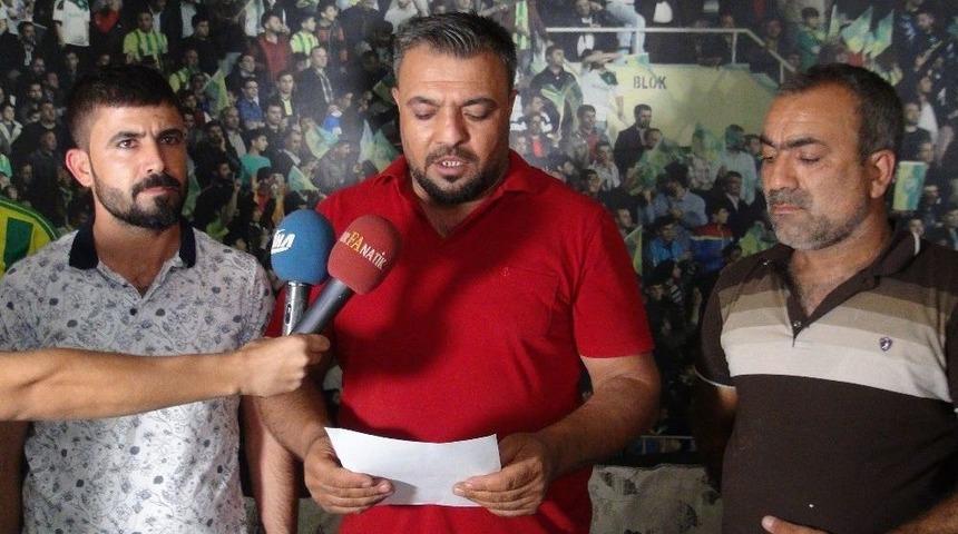 Şanlıurfaspor Taraftarlarından Müdür Keşküş’e Destek