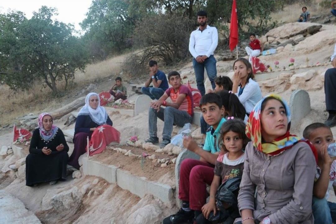 Siirt&rsquo;te Şehit Yakınları Bir Bayrama Daha Buruk Girdi