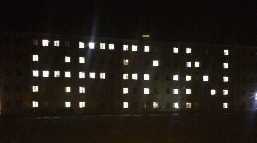 Bing&ouml;l&rsquo;de Işıklarla Afrin&rsquo;e Destek