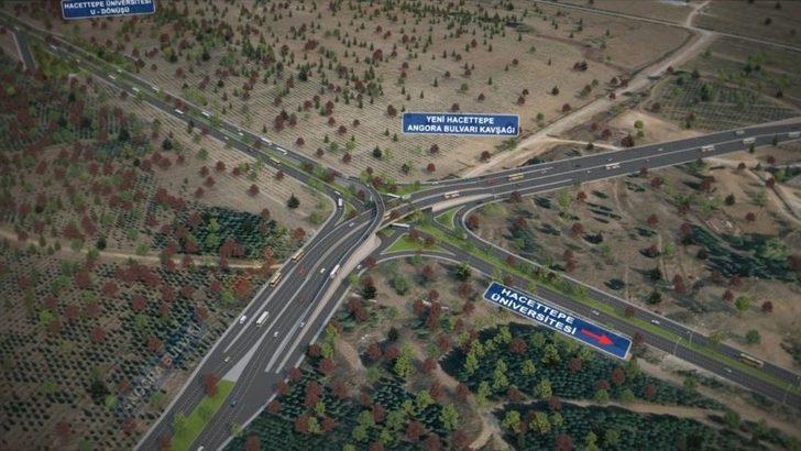 Ankara Büyükşehir Belediyesi, Bilkent Şehir Hastanesi Çevresi Yol Çalışmalarında Yeni Bir Kol Daha Açıyor G4