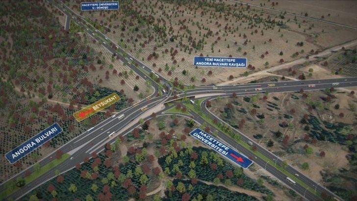 Ankara Büyükşehir Belediyesi, Bilkent Şehir Hastanesi Çevresi Yol Çalışmalarında Yeni Bir Kol Daha Açıyor G5
