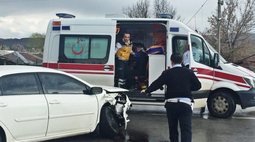 Sungurlu&rsquo;da Zincirleme Kaza : 3 Yaralı