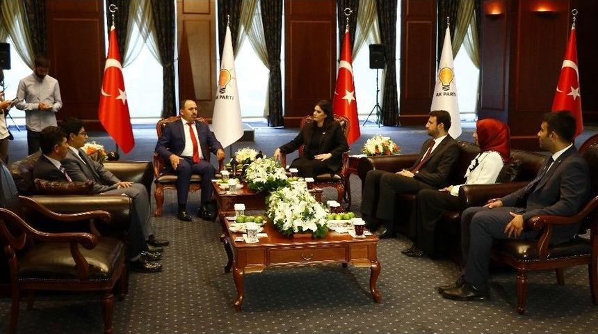 H&uuml;da Par Heyetinden Ak Parti&rsquo;ye Bayram Ziyareti