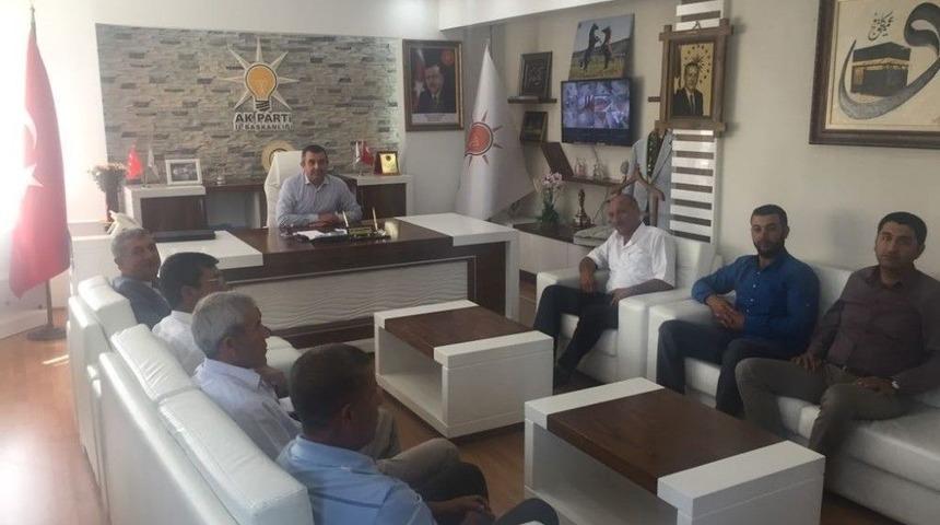 Muhtarlardan Koca’ya Hayırlı Olsun Ziyareti