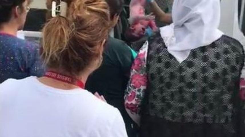 Ara&ccedil;ta Doğan Bebek İle Annenin Durumu İyi