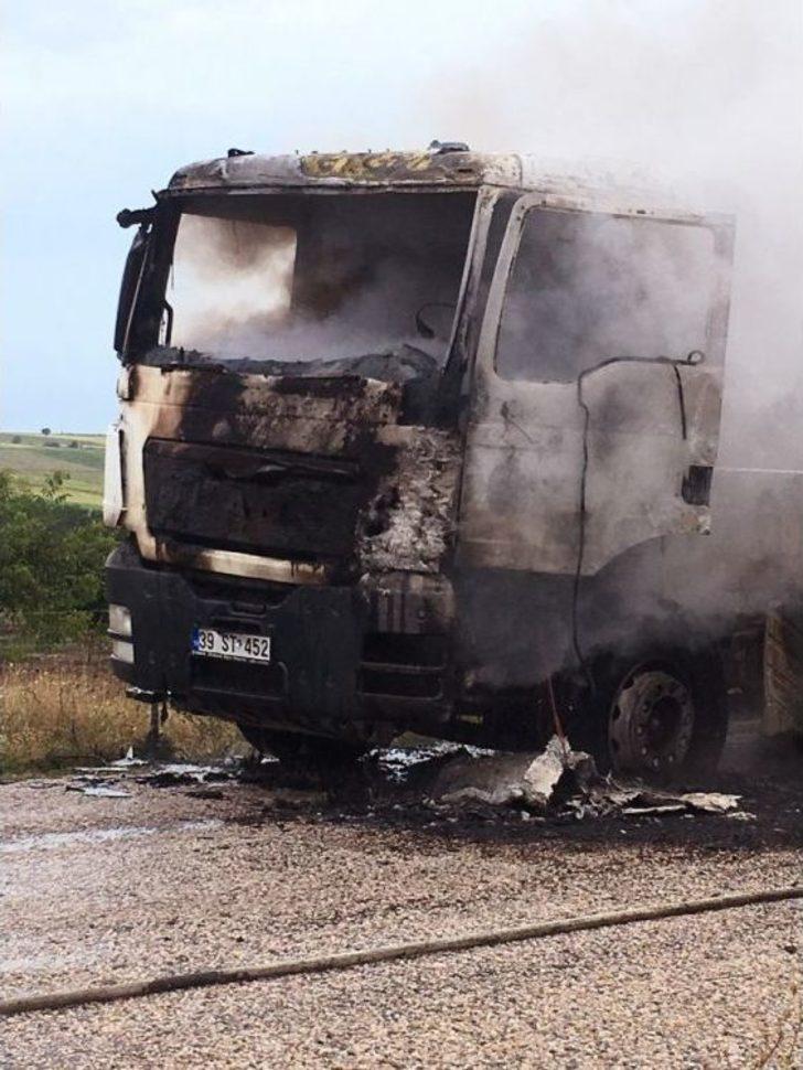 Beton Mikseri Alev Topuna Döndü G3