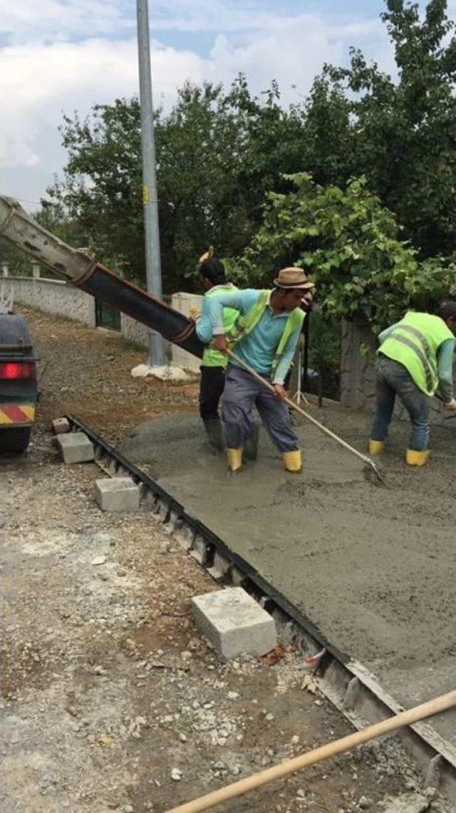 Düzce Belediyesi Ekipleri Yoğun Mesaide