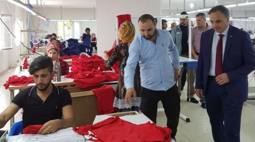 Midyat’a Tekstil Yatırımları Devam Ediyor