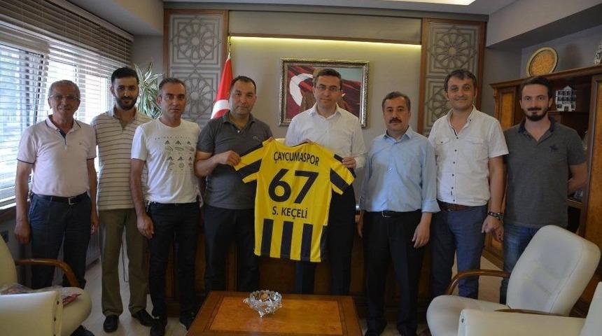 Çaycumaspor Görev Dağılımını Yaptı
