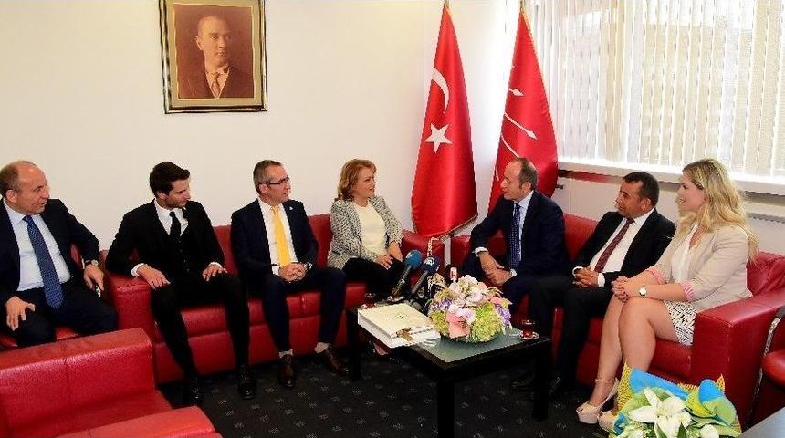 İyi Parti&rsquo;den Chp&rsquo;ye Bayram Ziyareti