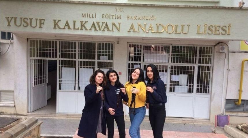 Yusuf Kalkavan Anadolu Lisesi &Ouml;ğrencilerinden Kanser Hastalarına Destek