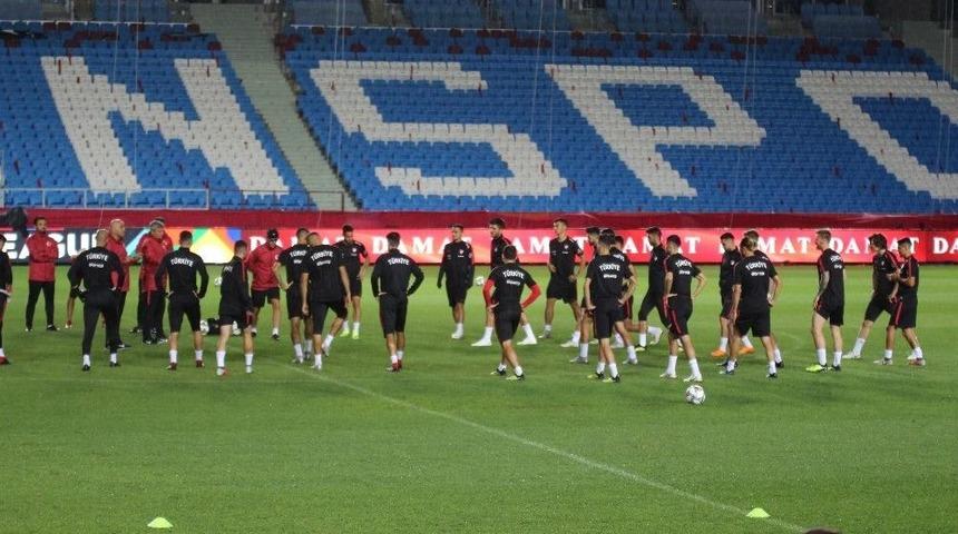 T&uuml;rkiye A Milli Takımı Hazırlıklarını Tamamladı