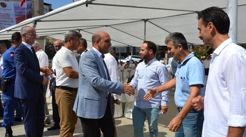 Biga Halkı Protokol İle Bayramlaştı