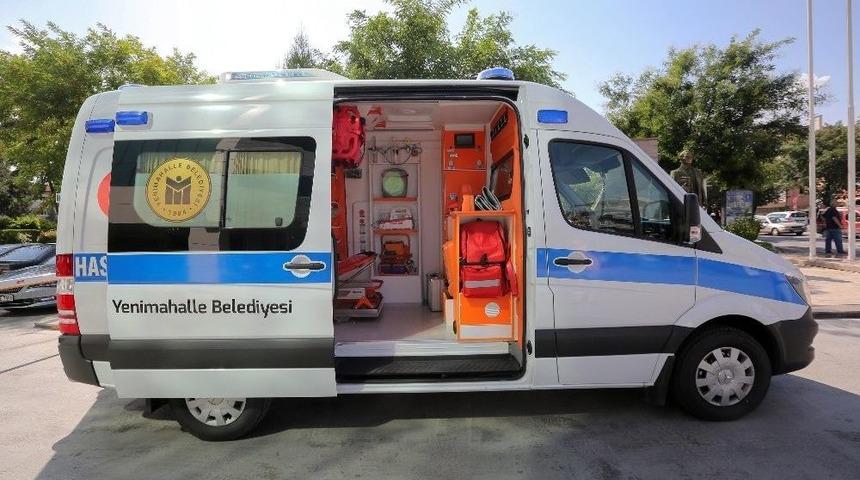 Yenimahalle&rsquo;den Ara&ccedil; Filosuna Ambulans Takviyesi