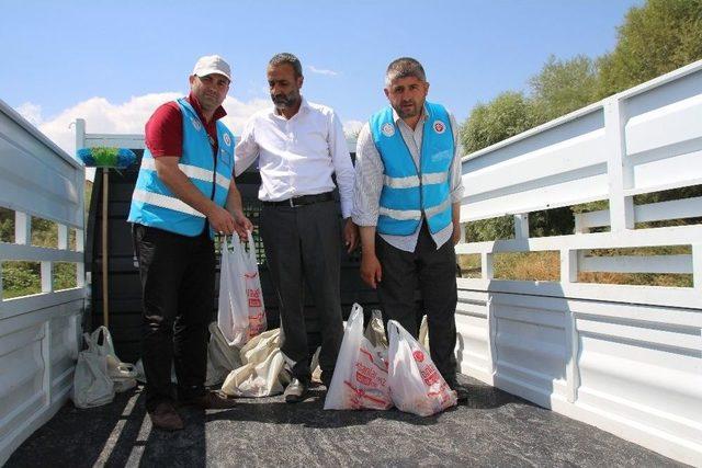 Varto’da 150 Kişiye Kurban Eti Dağıtıldı