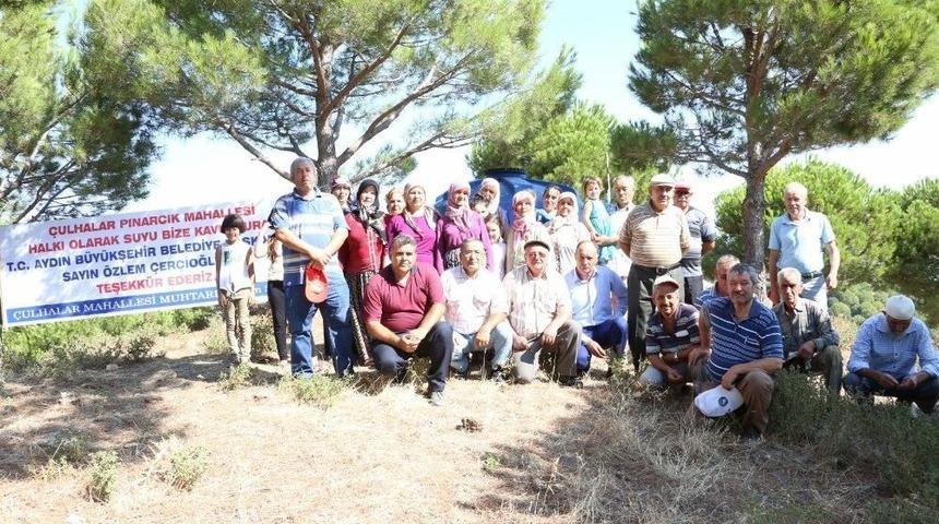 Koçarlı Pınarcık Mahallesi’nde Su Sevinci