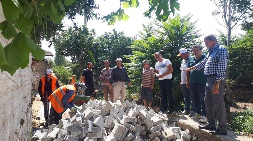 Başkan Ert&uuml;rk &Uuml;st Yapı &Ccedil;alışmalarını Yerinde İnceledi