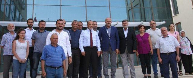 Ak Parti’li Yavuz’dan Başkan Ertürk’e Ziyaret