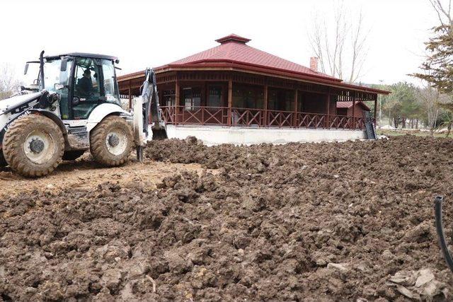 Güven Göleti Tesisi Bitme Aşamasında