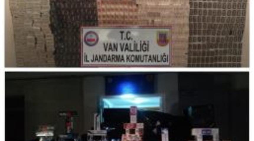Van&rsquo;da 33 Bin Paket Ka&ccedil;ak Sigara Ele Ge&ccedil;irildi