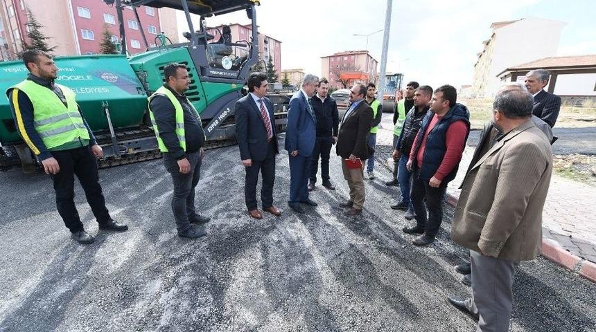 Başkan Polat Yol Çalışmalarını İnceledi