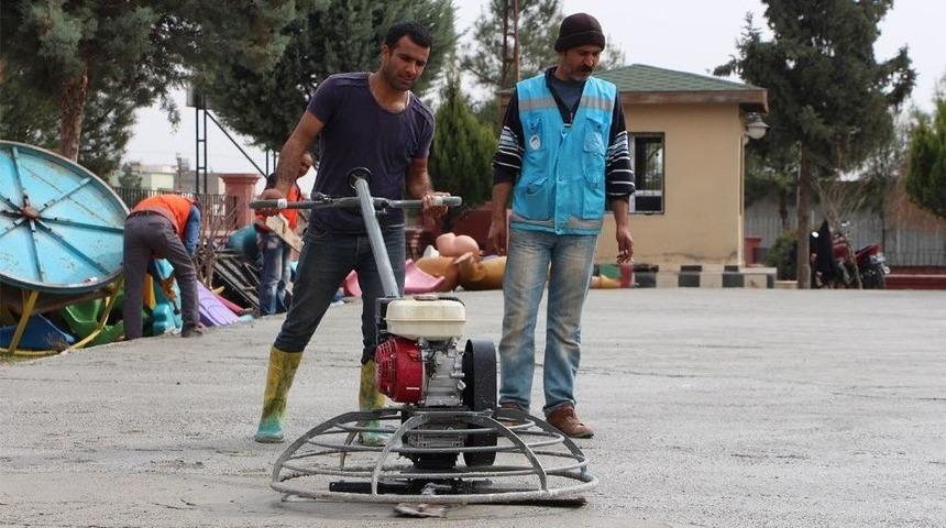 Ceylanpınar&rsquo;da &Ccedil;ocuk Oyun Parkları Yenileniyor