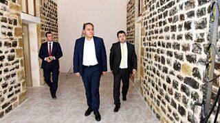 Vali Tekinarslan Restore Edilen Eski Okul Binasını İnceleri