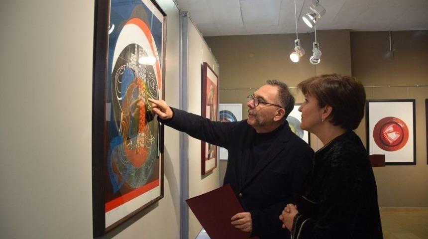 İibf&rsquo;de &rsquo;demir Kardaş &Ouml;zg&uuml;n Baskıresim Sergisi&rsquo; A&ccedil;ıldı