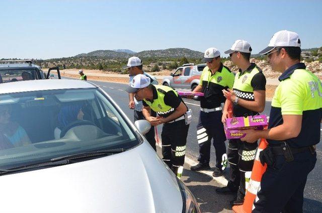 Akseki’de Kırmızı Düdük Uygulaması